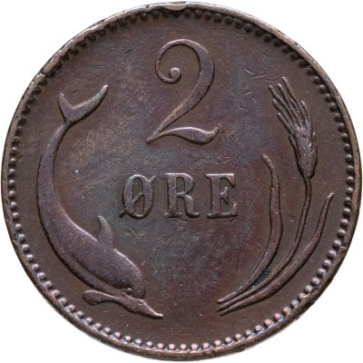 купить Дания 2 эре (ore) 1894