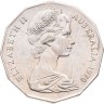 Купить Австралия 50 центов (cents) 1970  200 лет австралийскому путешествию капитана Кука