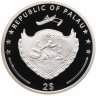 Купить Палау 2 доллара 2013 Proof "Мир лягушек - коралловопалая литория" в футляре, с сертификатом