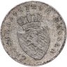 Купить Германия, Гессен-Дармштадт 6 крейцеров (kreuzer) 1836