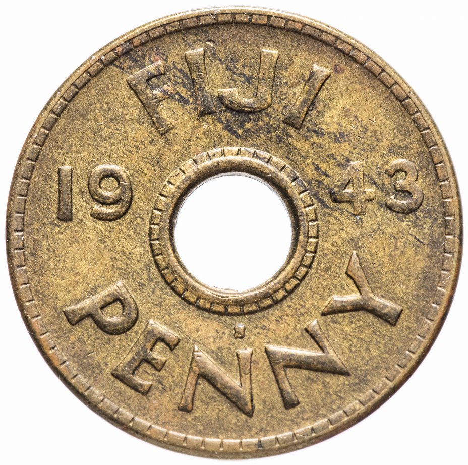 купить Фиджи 1 пенни (penny) 1943
