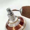 Купить Флакон парфюмерный с распылителем, стекло, нацвет, золочение, металл, СССР, 1950-1980 гг.