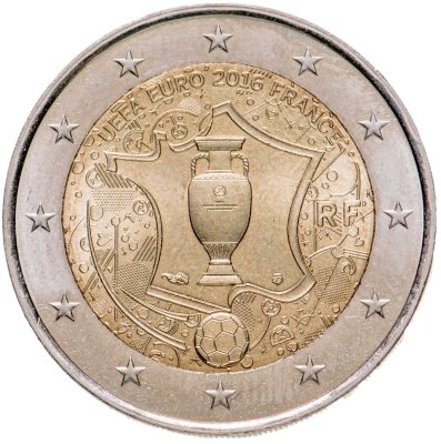 купить Франция 2 евро 2016 "Чемпионат Европы по футболу 2016"