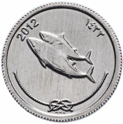 купить Мальдивы 5 лари 2012