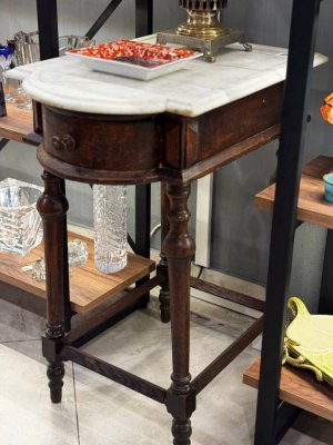 купить Столик самоварный, дерево, камень, Российская империя, 1900-1910 гг.