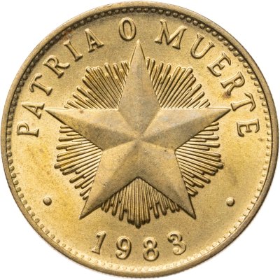 купить Куба 1 песо (peso) 1983