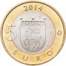 Купить Финляндия 5 евро (euro) 2014 "Регионы Финляндии. Аландские острова. Орлан"
