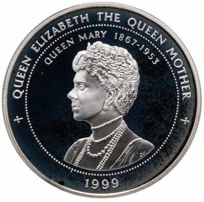 купить Уганда 1000 шиллингов 1999 "Королева Мария" с сертификатом