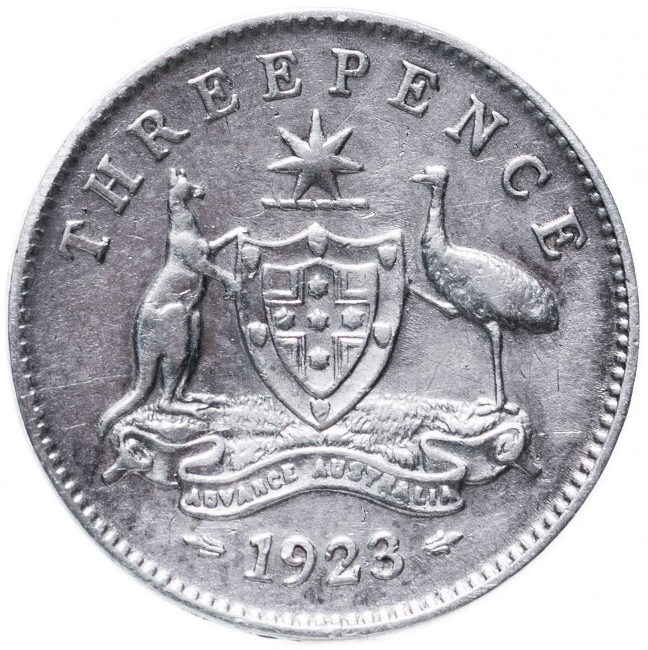 купить Австралия 3 пенса (pence) 1923