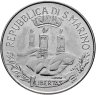 Купить Сан-Марино 100 лир 1982 "Социальные достижения"