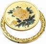 Купить Острова Кука 20 долларов 2008 "Пионы - цветы небесной красоты" в стеклянной рамке на подставке