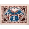 Купить Германия Билефельд 25 марок 1921  год Нотгельд (Шелк)