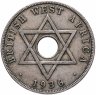 Купить Британская Западная Африка 1 пенни 1936 Без отметки монетного двора