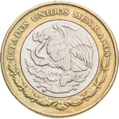 купить Мексика 10 песо (pesos) 2005