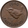 Купить Великобритания 1 фартинг (farthing) 1946