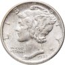 Купить США 10 центов (дайм) 1943 "Mercury Dime"