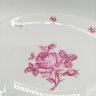 Купить Блюдо сервировочное круглой формы с цветочным декором, фарфор, деколь, золочение, Bohemia (Neurohlau), Чехословакия, 1970-1993 гг.