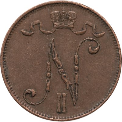 купить 5 пенни (pennia) 1911 Российская Финляндия
