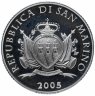 Купить Сан-Марино 10 евро 2005 50 лет униформе полиции