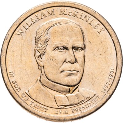 купить США 1 доллар (dollar) 2013 D Президент США - Уильям Мак-Кинли (1897–1901) знак монетного двора: "D" - Денвер