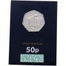 Купить Великобритания 50 пенсов (pence) 2020 Гилеозавр