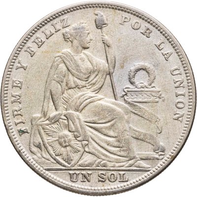 купить Перу 1 соль (sol) 1923