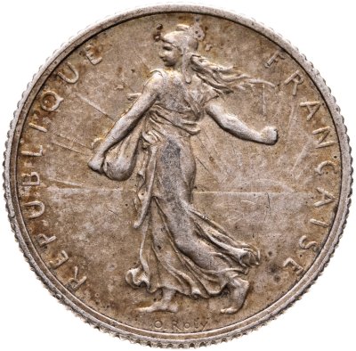 купить Франция 1 франк (franc) 1918