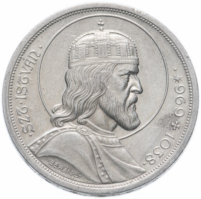 купить Венгрия 5 пенге 1938 год 900 лет со дня смерти Святого Иштвана