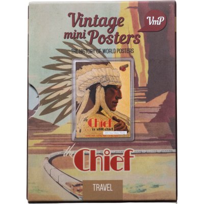 купить Ниуэ 1 доллар 2015 "Винтажные постеры - Вождь" в блистере