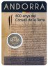 Купить Андорра 2 евро 2019 "600 лет Совета Земли - первого парламента Андорры", в блистере