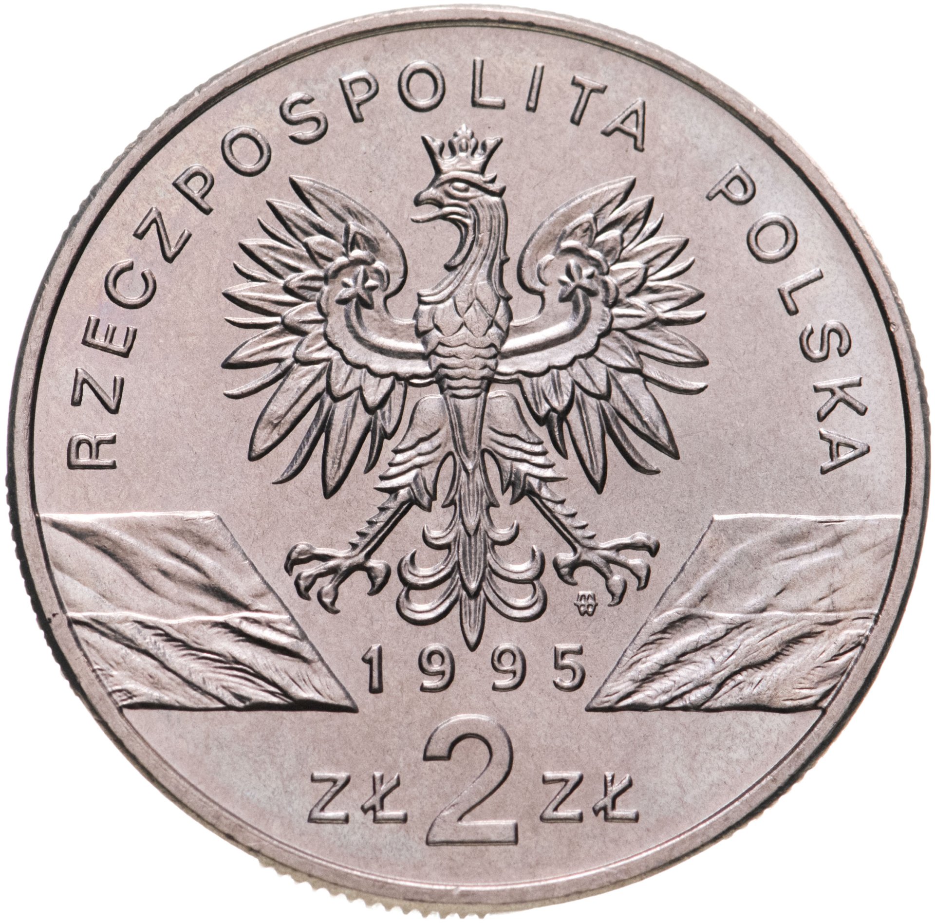 Злотый варшава. Польша 2 злотых 1995. Монеты Польша 2 zlotych 1995. Польская монета 1995 2zloty. Польша 2 злотых 1995 год.