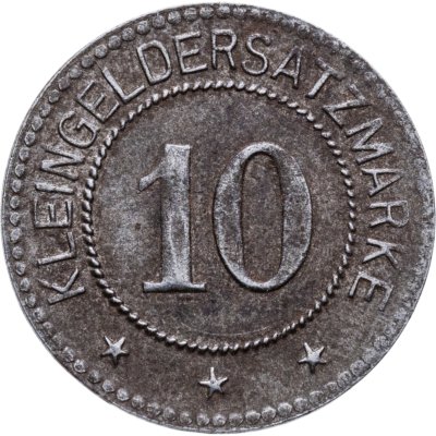 купить Германия (нотгельды) 10 пфеннигов 1914-1924 "Город Ландешут"