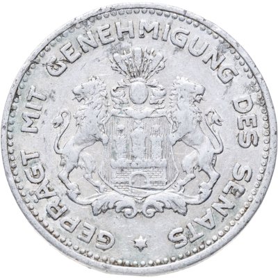 купить Германия (Гамбург) нотгельд 10 пфеннигов (1/10 марки) 1923