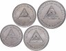 Купить Никарагуа набор из 4 монет 2022
