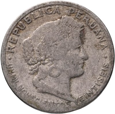 купить Перу 5 сентаво (centavos) 1926 UN MIL NOVECIENTOS VEINTISEIS