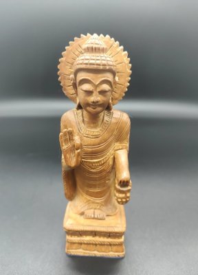 купить Статуэтка "Будда", дерево, резьба, Индия, 1980-2000 гг.