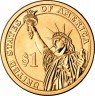 Купить 1 доллар 2014 P Франклин Рузвельт (32-й президент США)