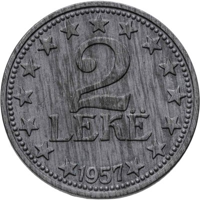 купить Албания 2 лека (leke) 1957