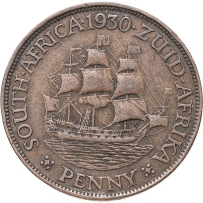 купить ЮАР 1 пенни (penny) 1930