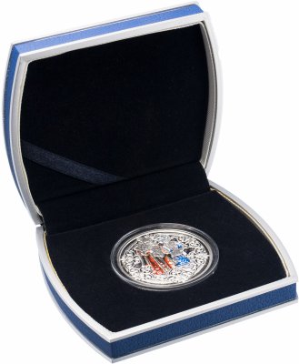 купить Ниуэ 1 доллар 2009 "Новый год - Дед Мороз и Снегурочка"