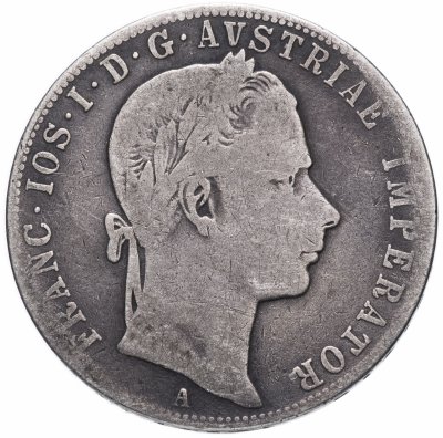 Купить Австрия 1 флорин (florin) 1857 A