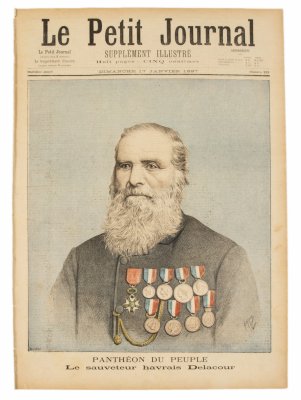 купить Газета "Le Petit Journal" выпуск № 322 от 17 января 1897, бумага, 1897 г.