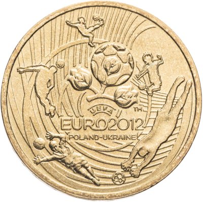 купить Польша 2 злотых (zlote) 2012 Чемпионат Европы по футболу 2012