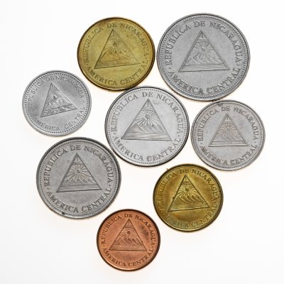 купить Никарагуа набор из 8 монет 1997-2007