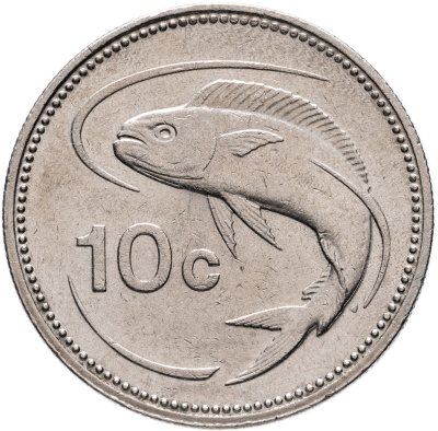 купить Мальта 10 центов (cents) 1992