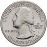 Купить США 1/4 доллара (25 центов, квотер) 2018 S — "Национальные озёрные побережья живописных камней" (41-й парк)