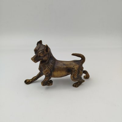 купить Статуэтка "Бегущая собака", бронза, литье, Западная Европа, 1970-1990 гг.