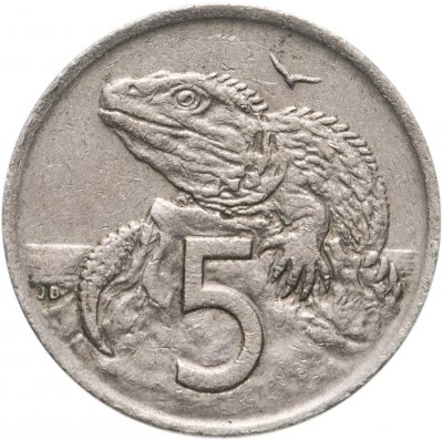 купить Новая Зеландия 5 центов (cents) 1967-1985, случайная дата