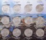 Купить Альбом с комплектом монет 5 рублей 2014 серии "70 лет Победы в Великой Отечественной войне", 18 шт
