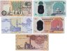 Купить Египет набор из 5 банкнот 1, 10, 20 фунтов, 25, 50 пиастр  2005-2017